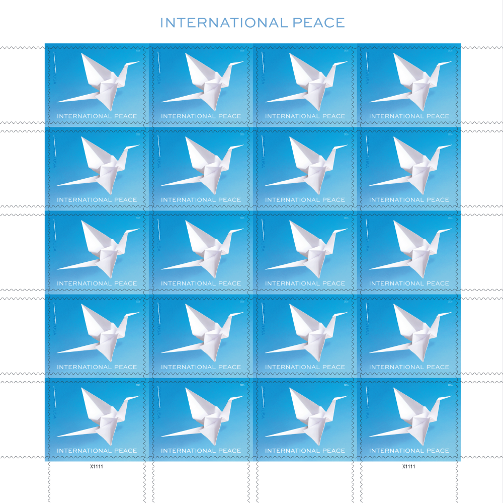 *Forever Letter Stamps: International Peace*