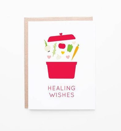 Healing Soup Greeting Card