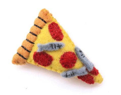 Pizza Felt Cat Toy