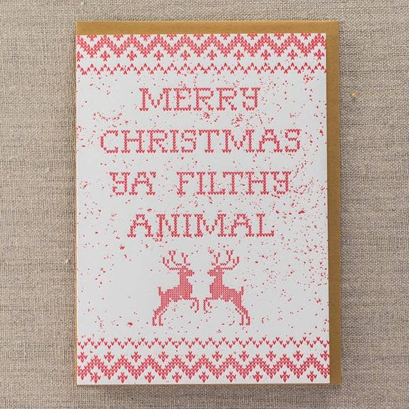 Filthy Animal Merry Christmas