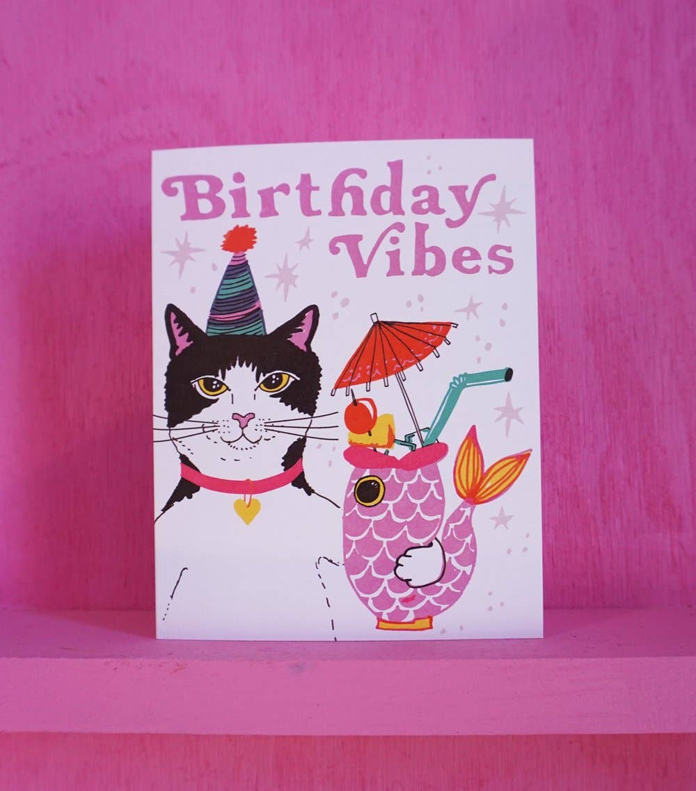 Birthday Vibes Card