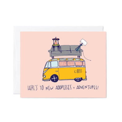 Moving Van | Housewarming Greeting Card