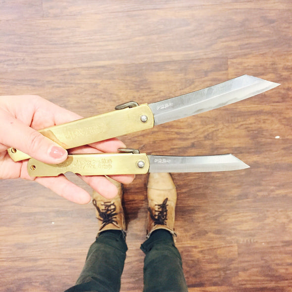 Aogami Folding Knife