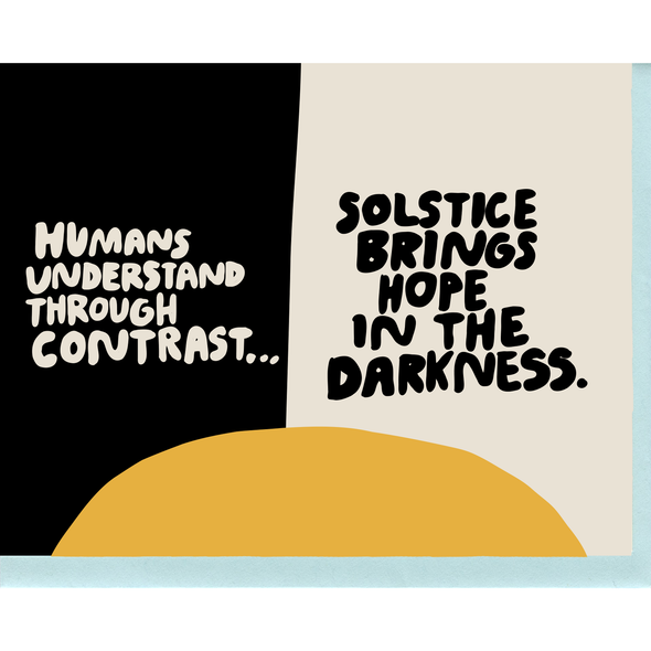 Hope in the Darkness Card
