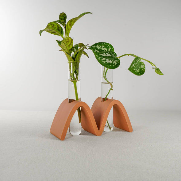 Nordic Arch Propagation Stand - Terracotta