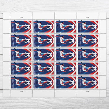 *Forever Letter Stamps: Women's Soccer*