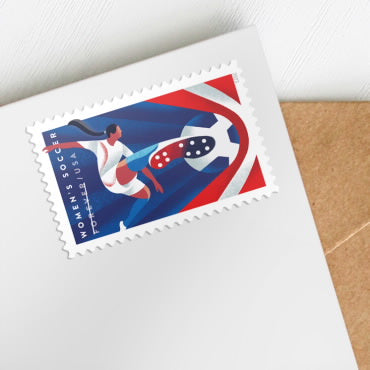 *Forever Letter Stamps: Women's Soccer*