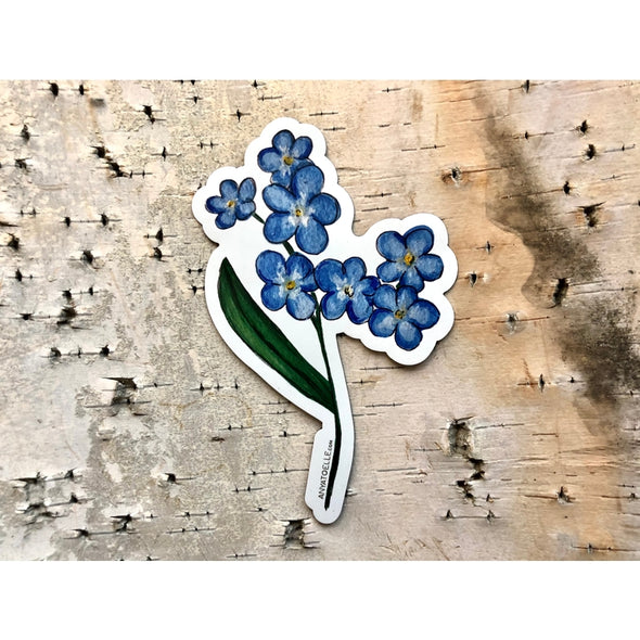 Forget-Me-Not Sticker