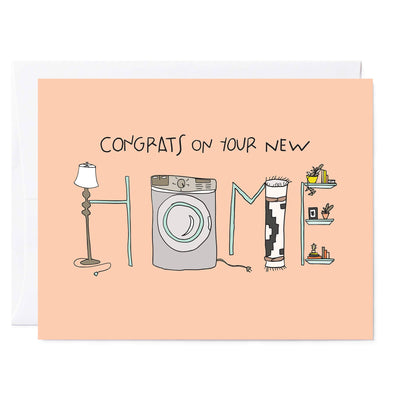 HOME items | Housewarming Greeting Card