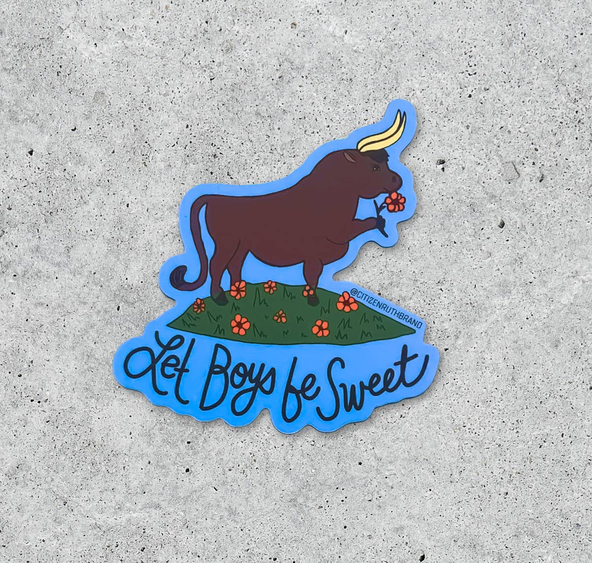 Let Boys Be Sweet Sticker