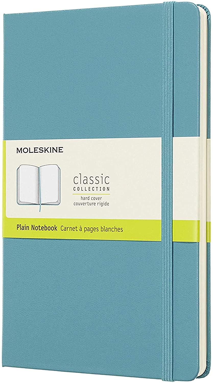 Large Reef Blue Moleskine Notebook