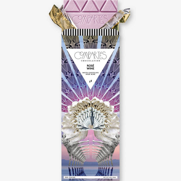 Rosé Wine White Chocolate Bar