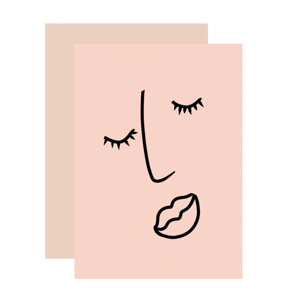 Face Print Card