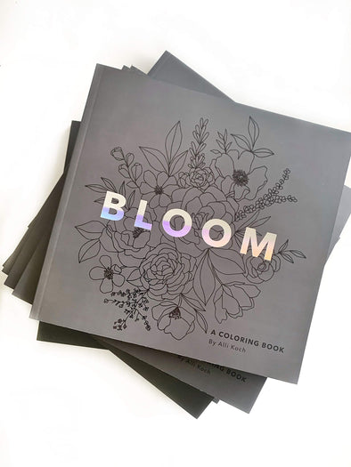 Bloom Coloring Book