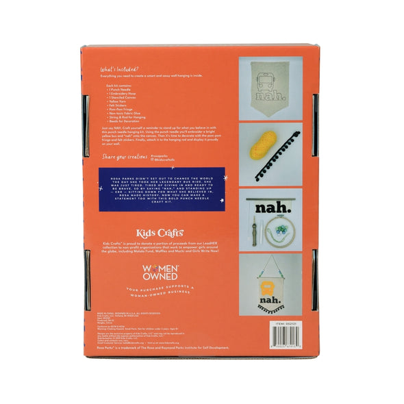 BRAVE like Rosa: "Nah" Punch Needle Craft Kit