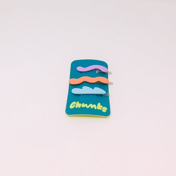 Mini Waves Barrette Pack