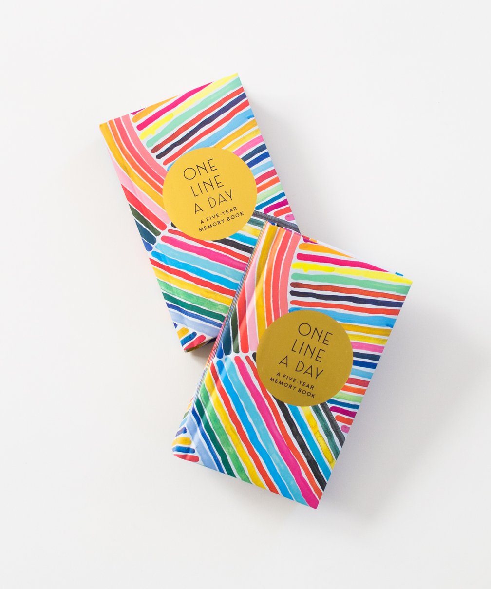 Rainbow One Line a Day : A Five-Year Memory Book