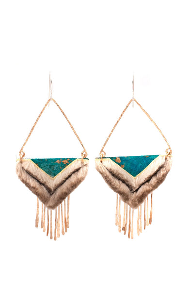 Ethereal Sea Otter Earrings