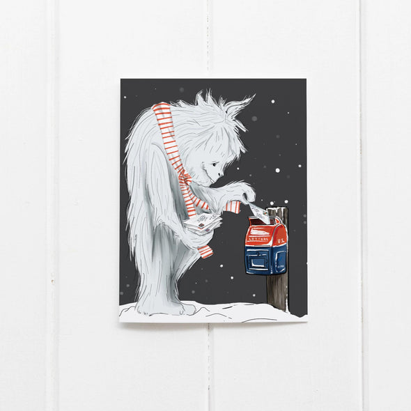 Yeti Sending Letters