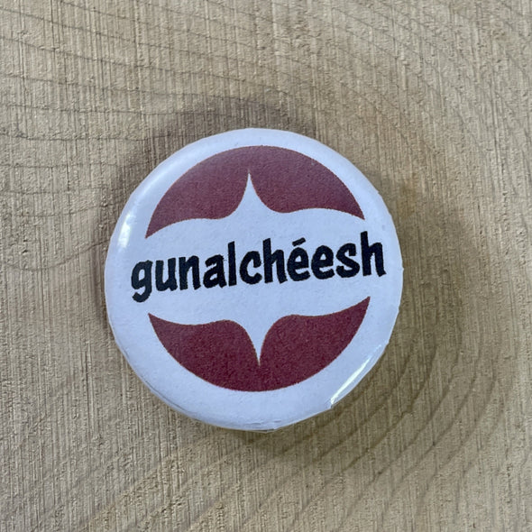 Pin: gunalchéesh (thank you)