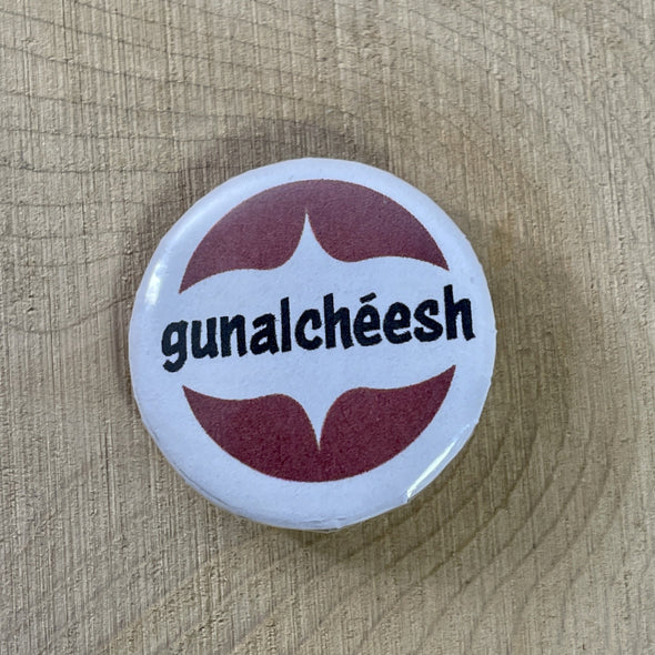 Pin: gunalchéesh (thank you)