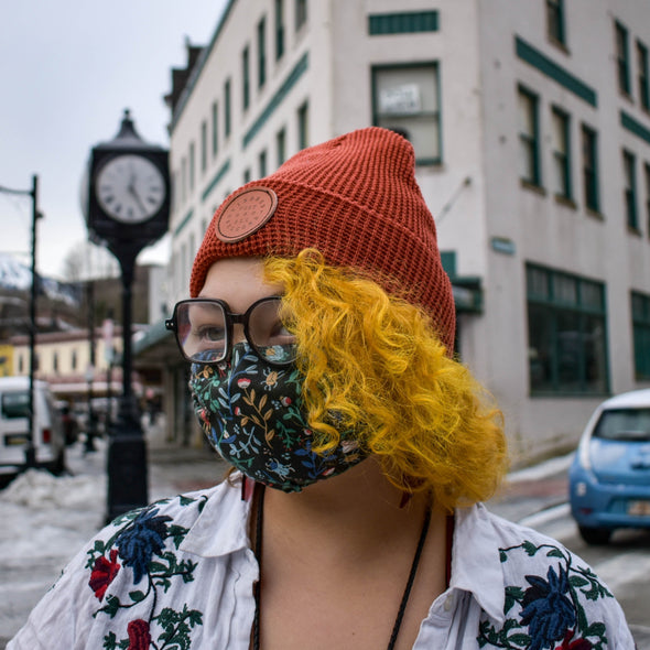 KP Beanie: Rust Waffle