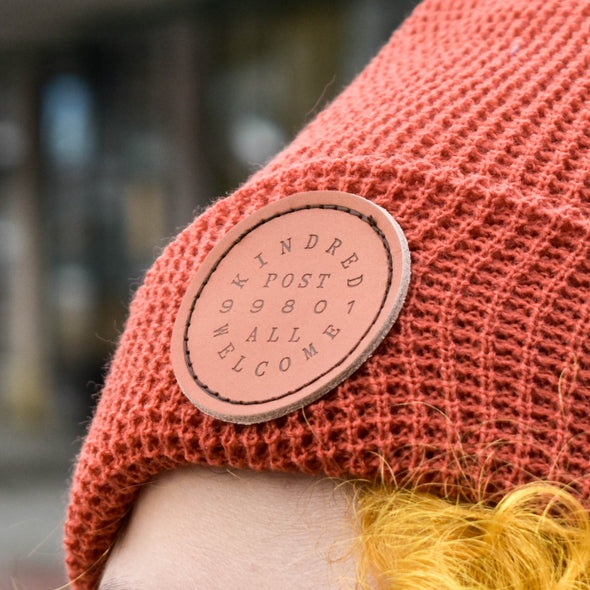 KP Beanie: Rust Waffle