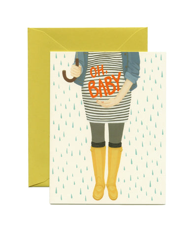 Oh Baby Shower Card