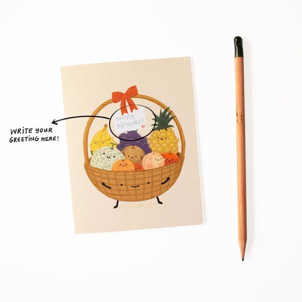 Fruit Basket Card