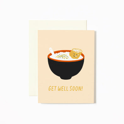 Get Well Congee Card