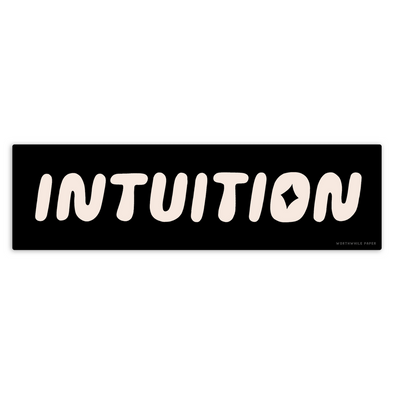 Intuition Sticker