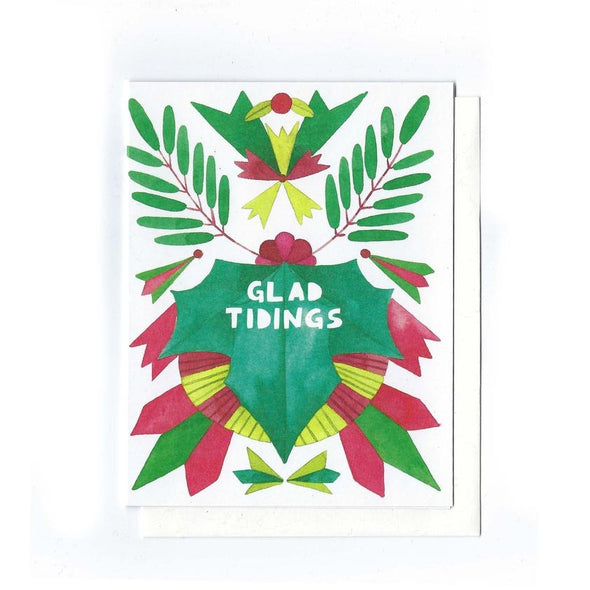 Glad Tidings- Folk Card