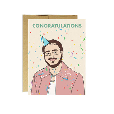 Malone Congrats Card