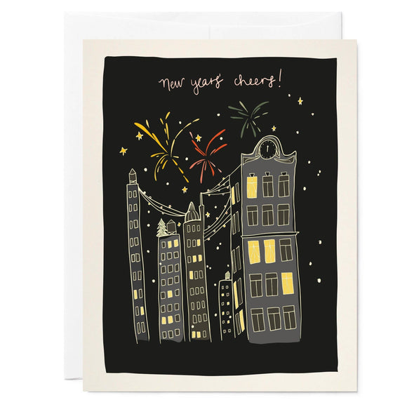 New Years Cheers | Holiday Greeting Card