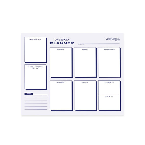 Weekly Planner Notepad