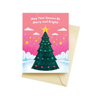 Merry Tree Holiday Card