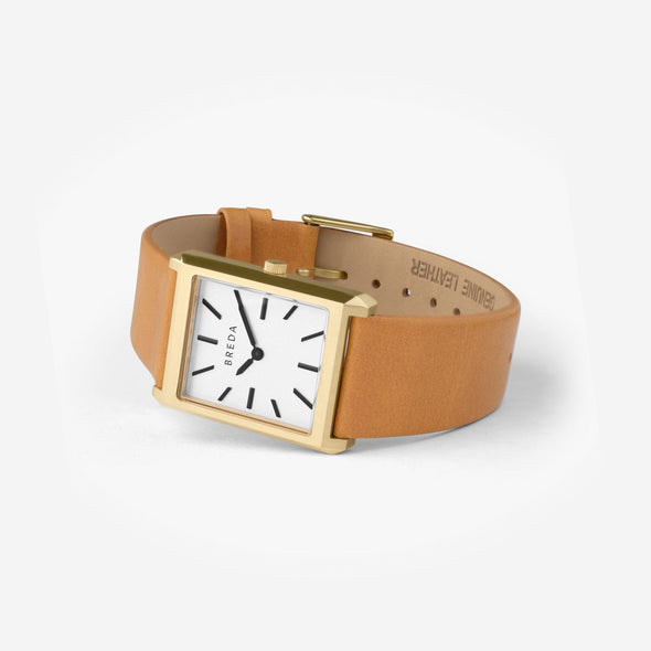 Virgil Watch in Leather/Clay