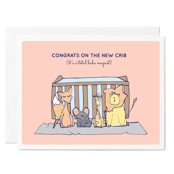 Babe Magnet | Baby Greeting Card