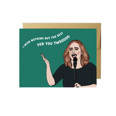 Adele Wedding Card