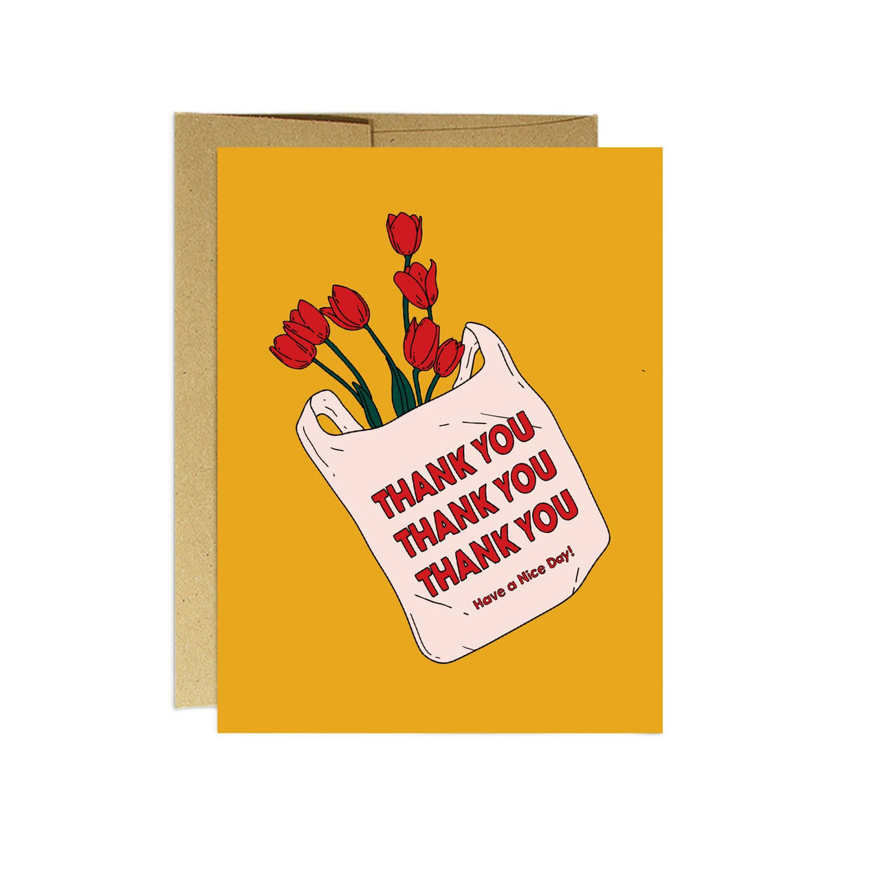 Thank You Flowers Card