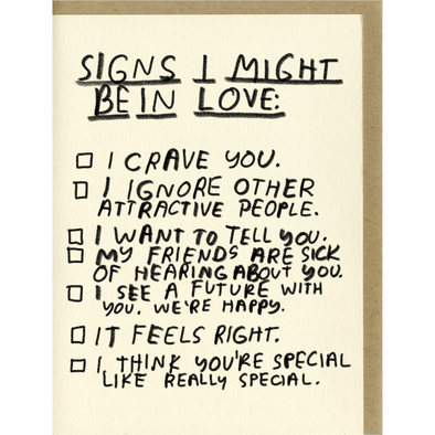 Signs Card