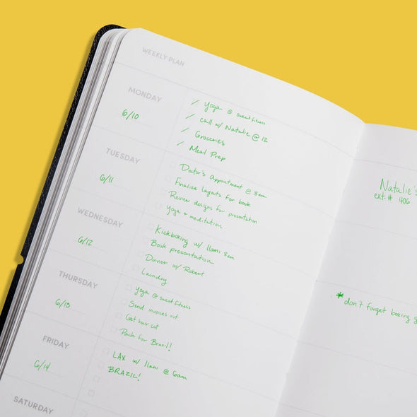 Simple Planner in Red
