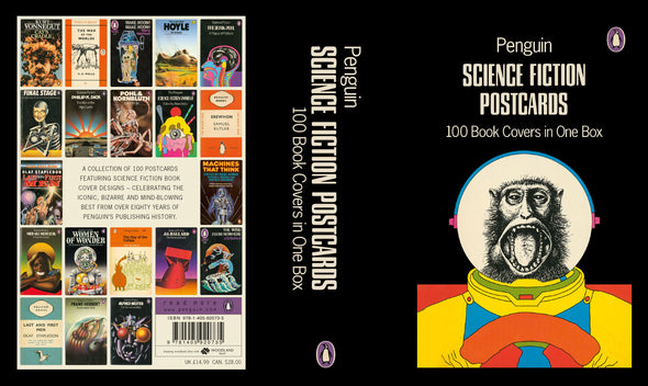 Penguin Science Fiction Postcards: 100 Book Covers in One Box