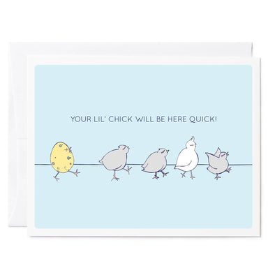 Baby Chicks | Baby Greeting Card