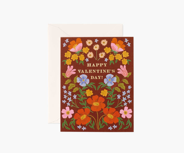 Strawberry Fields Valentine Card