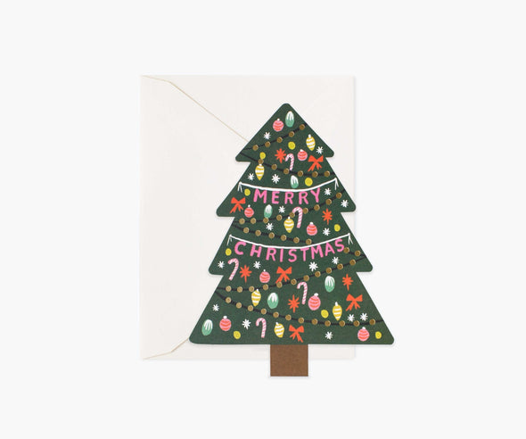 Christmas Tree Card Set of 8