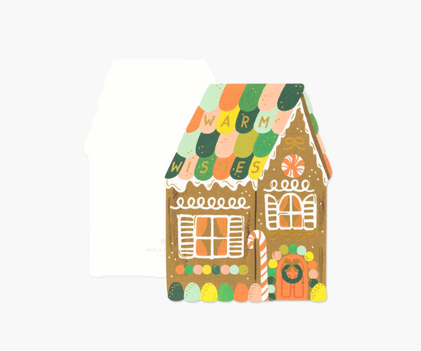 Gingerbread House Card Set of 8