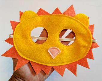 Felt Lion Mask