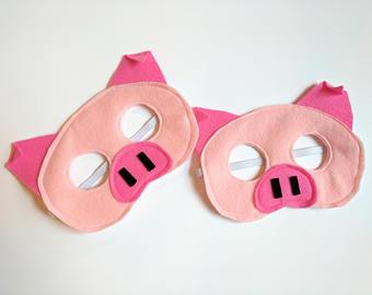 Felt Pig Mask