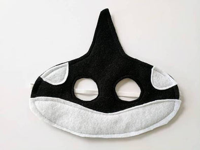 Felt Killer Whale Mask